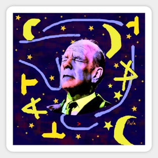 Jorge Luis Borges Sticker